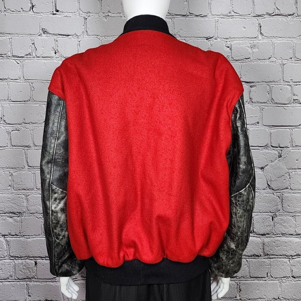 Vintage DeLong Cellular One Varsity Jacket, Men's 2XL - Picture 3 of 11